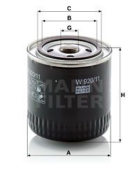 MANN-FILTER Filter ulja