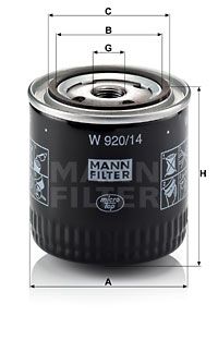 MANN-FILTER Filter ulja
