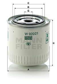 MANN-FILTER Filter ulja