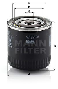 MANN-FILTER Filter ulja