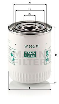 MANN-FILTER Filter ulja
