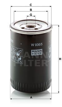 MANN-FILTER Filter ulja