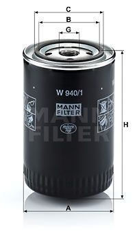 MANN-FILTER Filter ulja