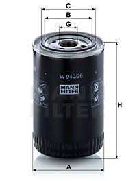 MANN-FILTER Filter ulja