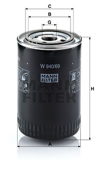 MANN-FILTER Filter ulja
