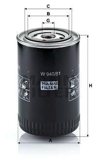 MANN-FILTER Filter ulja