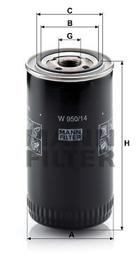 MANN-FILTER Filter ulja