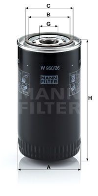 MANN-FILTER Filter ulja