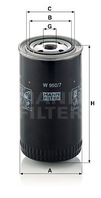 MANN-FILTER Filter ulja