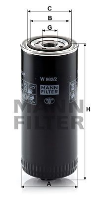 MANN-FILTER Filter ulja