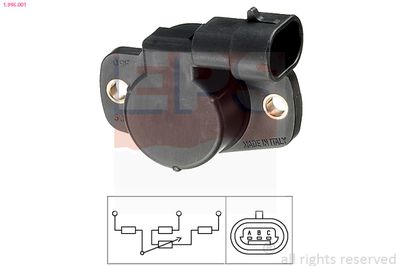 EPS Osjetnik položaja leptiraste zaklopke