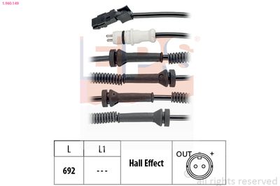 EPS Senzor, broj okretaja kotača