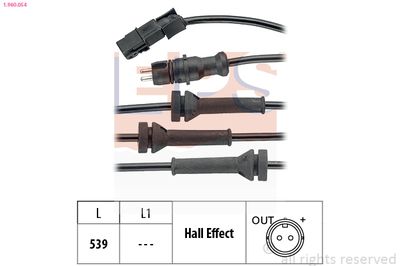 EPS Senzor, broj okretaja kotača