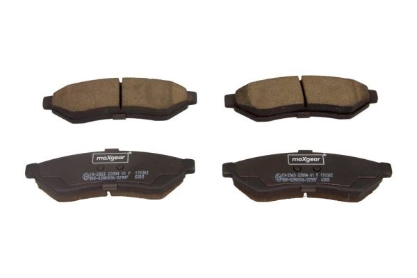 MAXGEAR Disk pločice