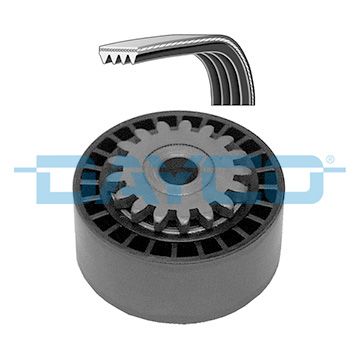 DAYCO Komplet klinastih orebrenih remena