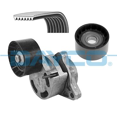 DAYCO Komplet klinastih orebrenih remena