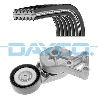 DAYCO Komplet klinastih orebrenih remena