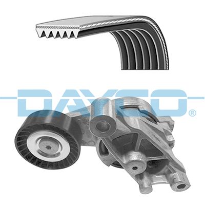 DAYCO Komplet klinastih orebrenih remena