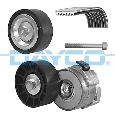 DAYCO Komplet klinastog rebrastog remena