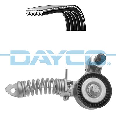 DAYCO Komplet klinastih orebrenih remena