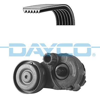 DAYCO Komplet klinastih orebrenih remena