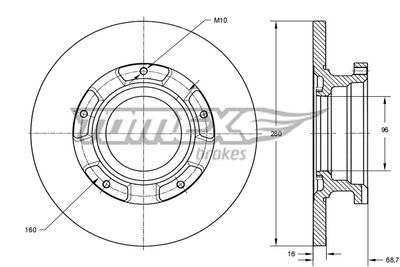 TOMEX Brakes Disk ploča