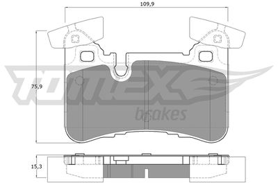 TOMEX Brakes Disk pločice