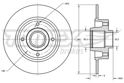 TOMEX Brakes Disk ploča