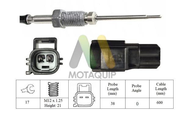 Originalni dio - Senzor, temperatura ispušnih plinova za PSA