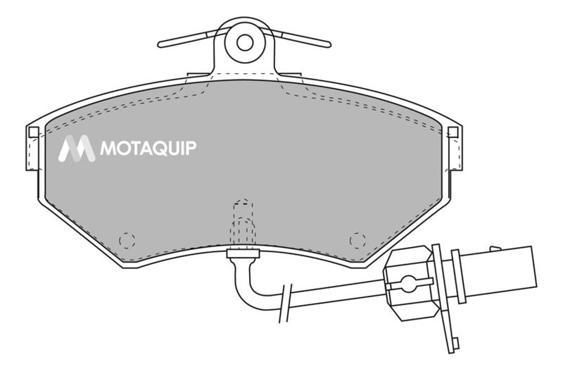 MOTAQUIP Komplet kočionih obloga, disk-kočnica