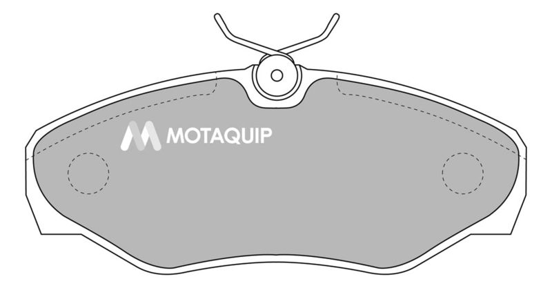 MOTAQUIP Komplet kočnih obloga, disk kočnica