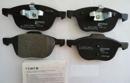 MOTAQUIP Komplet kočnih obloga, disk kočnica