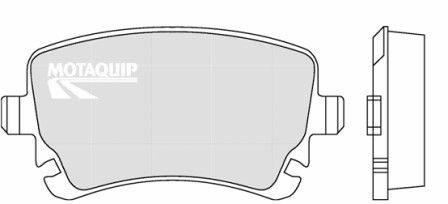MOTAQUIP Komplet kočnih obloga, disk kočnica
