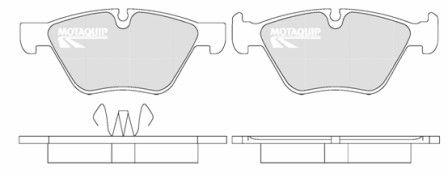 MOTAQUIP Komplet kočionih obloga, disk-kočnica