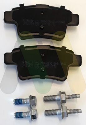 MOTAQUIP Komplet kočnih obloga, disk kočnica