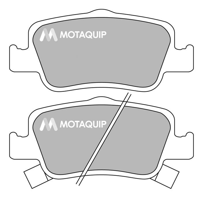 MOTAQUIP Komplet kočnih obloga, disk kočnica