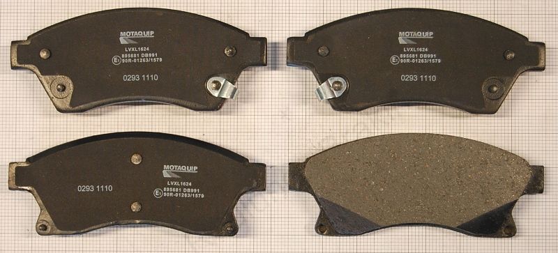 MOTAQUIP Komplet kočnih obloga, disk kočnica