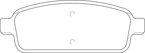 MOTAQUIP Komplet kočionih obloga, disk-kočnica