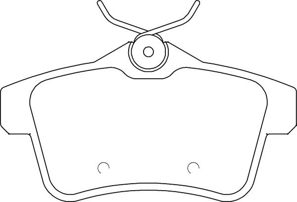 MOTAQUIP Komplet kočnih obloga, disk kočnica