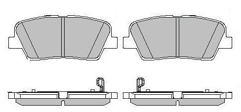 MOTAQUIP Komplet kočnih obloga, disk kočnica