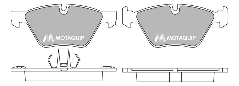 MOTAQUIP Komplet kočnih obloga, disk kočnica