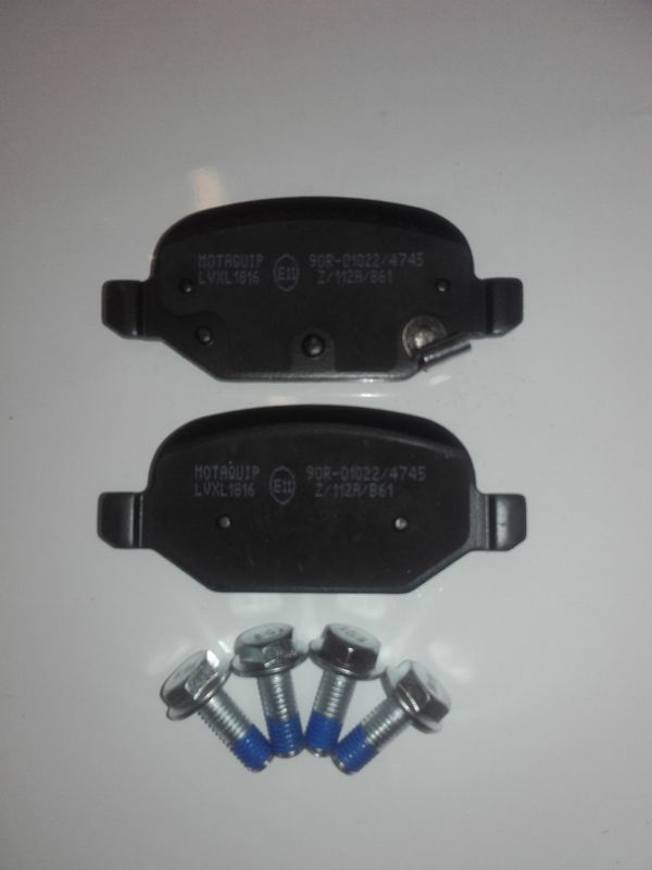 MOTAQUIP Komplet kočnih obloga, disk kočnica