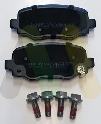 MOTAQUIP Komplet kočionih obloga, disk-kočnica