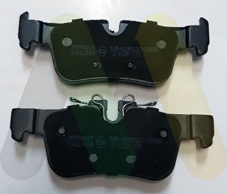 MOTAQUIP Komplet kočnih obloga, disk kočnica