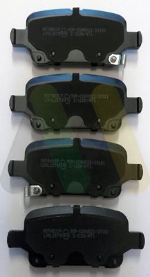 MOTAQUIP Komplet kočnih obloga, disk kočnica