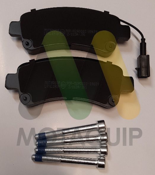 MOTAQUIP Komplet kočnih obloga, disk kočnica