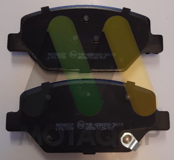 MOTAQUIP Komplet kočnih obloga, disk kočnica