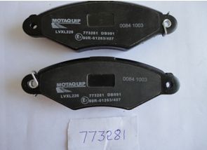 MOTAQUIP Komplet kočionih obloga, disk-kočnica