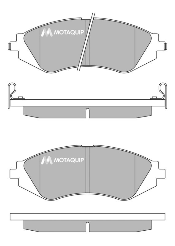 MOTAQUIP Komplet kočnih obloga, disk kočnica