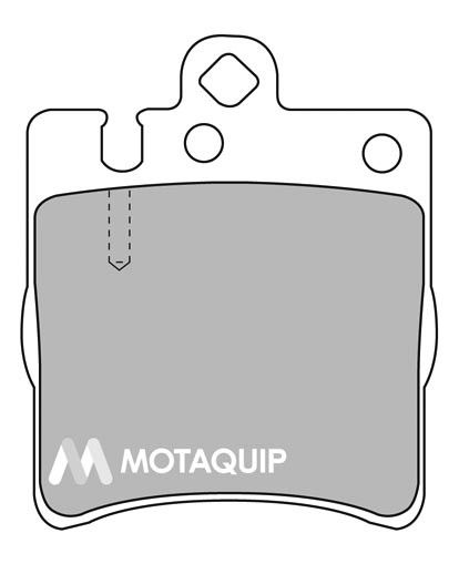 MOTAQUIP Komplet kočnih obloga, disk kočnica